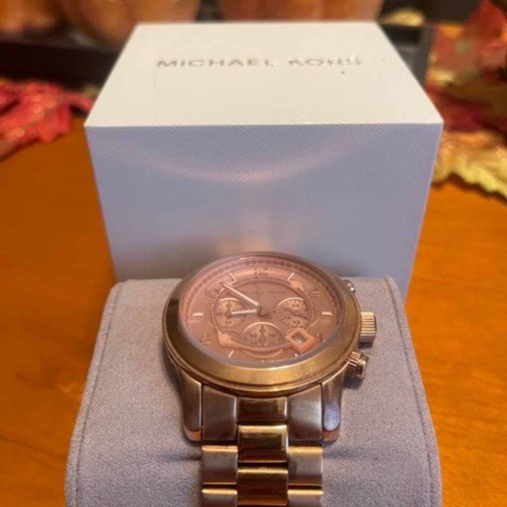 Michael Kors Rose Gold Watch